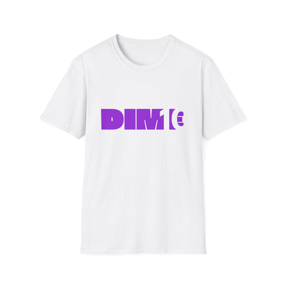 DIM T Unisex Softstyle T-Shirt - Trendy Streetwear Tee, Casual Apparel, Gift for Friends, Summer Fashion, Graphic Tee, Everyday Wear