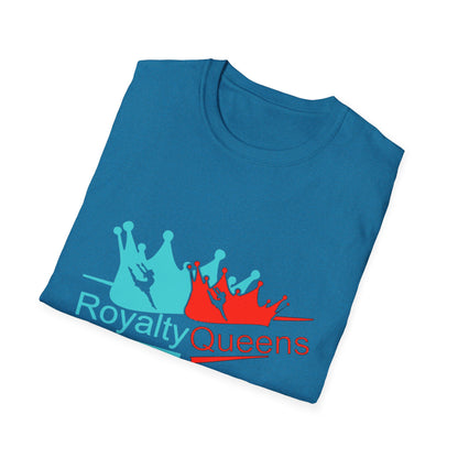 Royalty Queens Unisex Softstyle T-Shirt - Empowering Graphic Tee for Celebrations and Everyday Wear