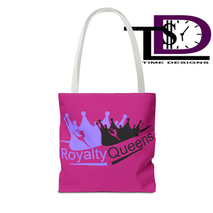 Royalty Queens Tote Bag - Stylish Reusable Tote for Queens, Perfect for Shopping, Beach Days, Gifts, Birthdays, and More