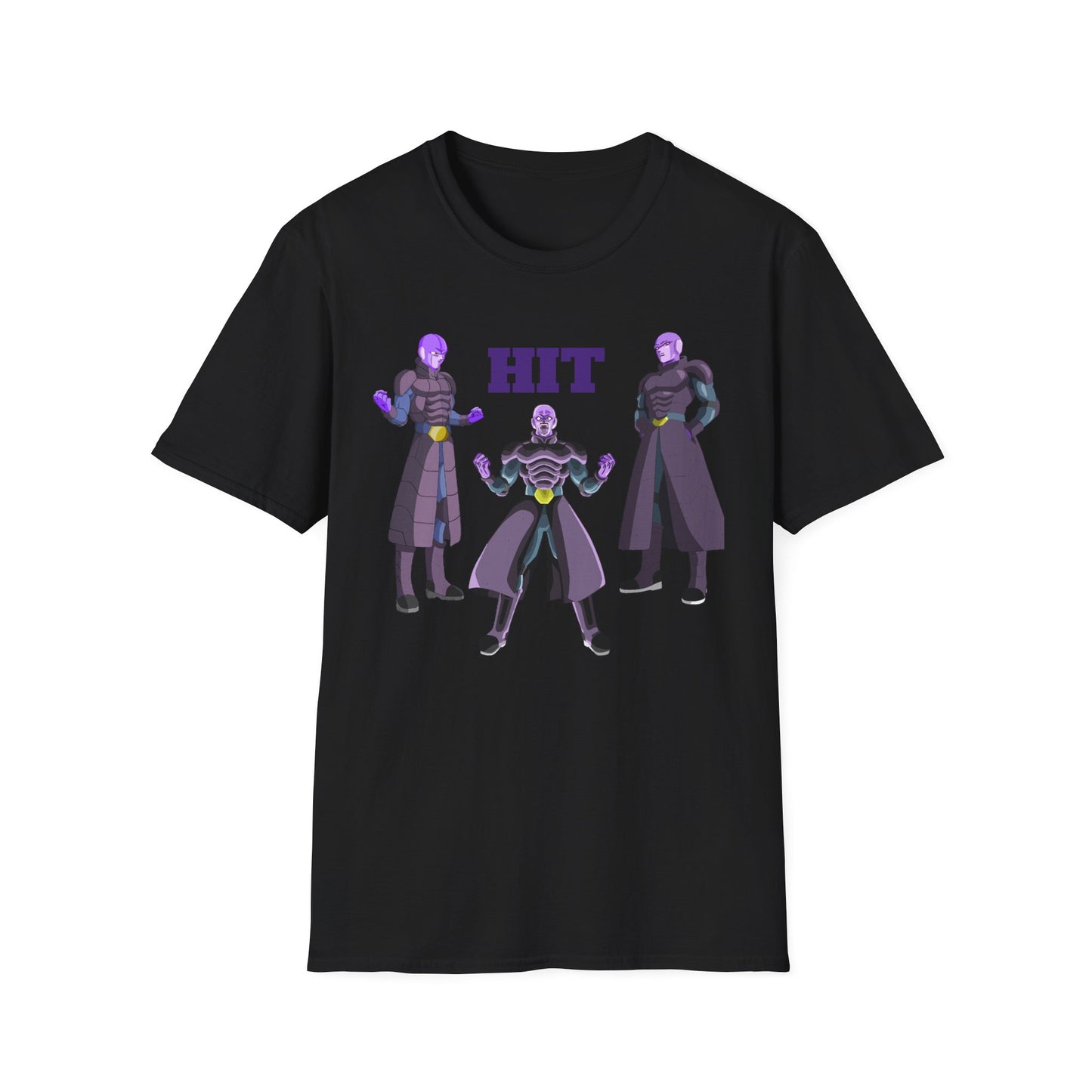 Unisex Softstyle T-Shirt - HIT Character Design for Anime Lovers