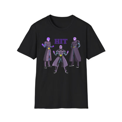 Unisex Softstyle T-Shirt - HIT Character Design for Anime Lovers