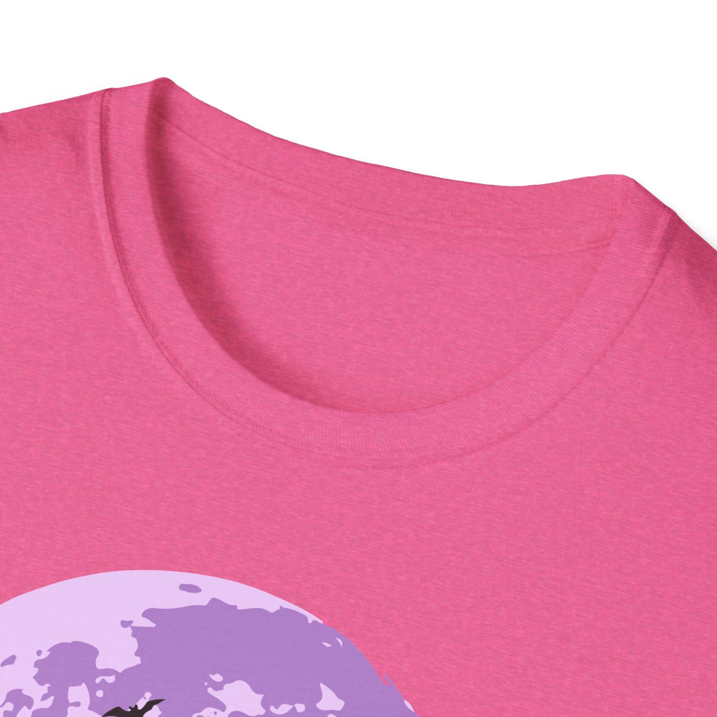 Halloween Witch T-Shirt, Unisex Softstyle Tee, Spooky Season Apparel, Pumpkin Graphic Shirt, Trick or Treat Shirt