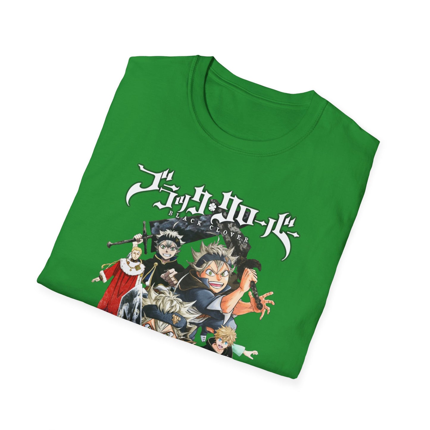 Unisex Softstyle T-Shirt - 'Create Your Own Calm' & Anime Design