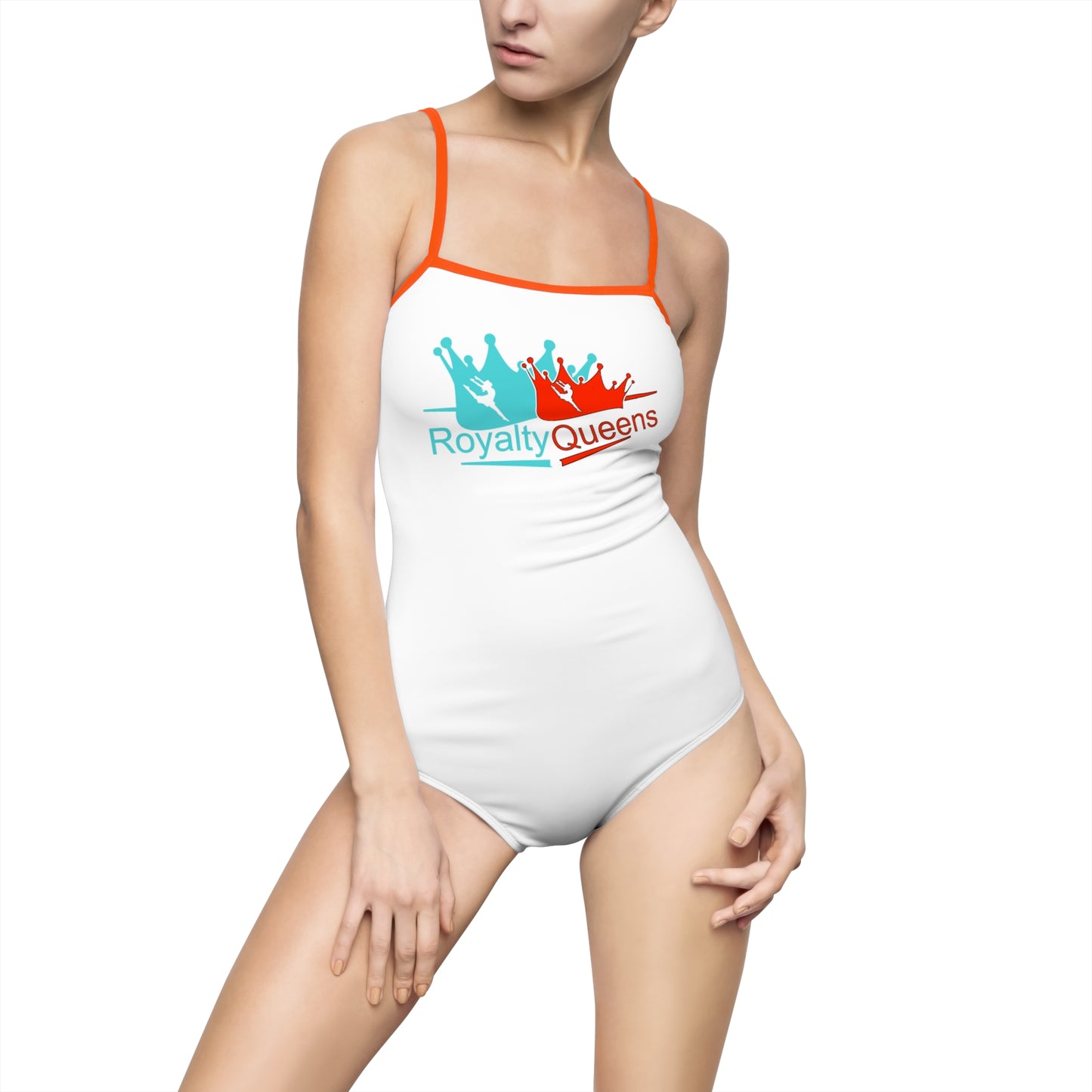 Royalty Queens Women's One-Piece Swimsuit, Beachwear, Summer Vacation, Pool Party, Swimwear, Gift for Her
