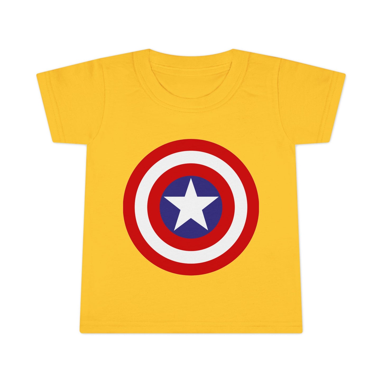Captain Shield Toddler T-shirt, Kids Superhero Shirt, Birthday Outfit, Gift for Boys, Marvel Inspired Apparel