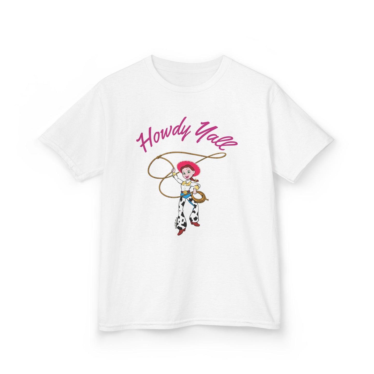 Howdy Y'all Kids Tee - Fun Western Style Cotton T-Shirt for Kids