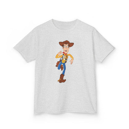 Whimsical Cowboy Kids Tee, Fun Graphic Tee, Kids Casual Wear, Adventure Shirt, Gift for Children, Birthday Outfit, Playful Apparel