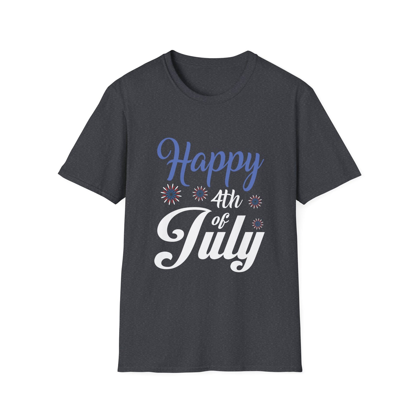 Happy Vibes Unisex Softstyle T-Shirt | Casual Wear, Gift for Friends, Birthday Gift, Positivity Shirt, Everyday Comfort