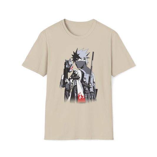 Anime Naurto Inspired Unisex Softstyle T-Shirt - Bold Graphic Design