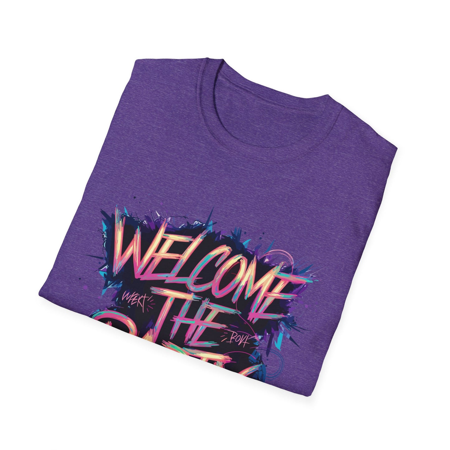 Welcome the Party Unisex Softstyle T-Shirt, Party Shirt, Celebration Tee, Casual Wear, Gift for Party Lovers, Festival Clothing