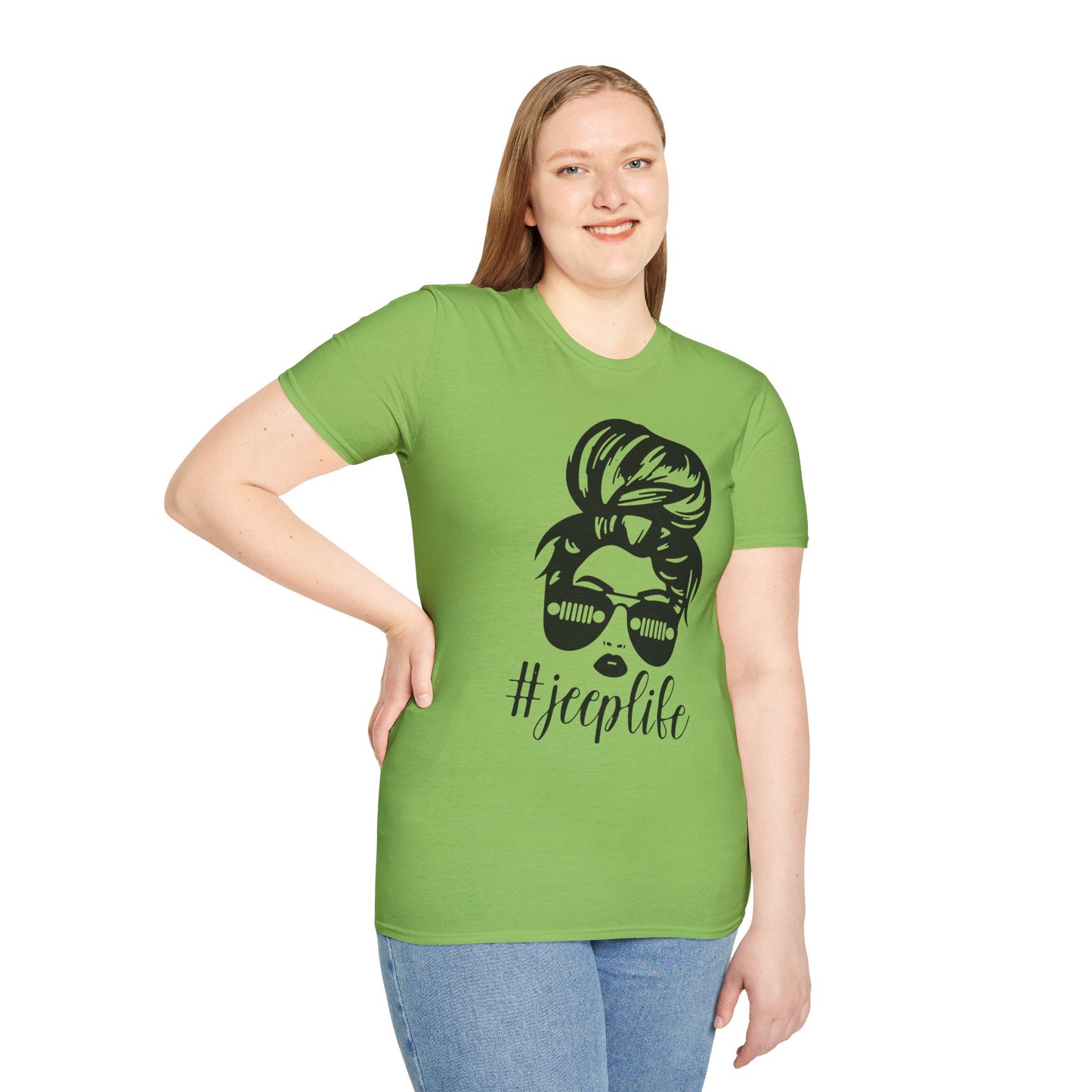 #jeeplife Unisex Softstyle T-Shirt - Fun Off-Road Adventure Tee