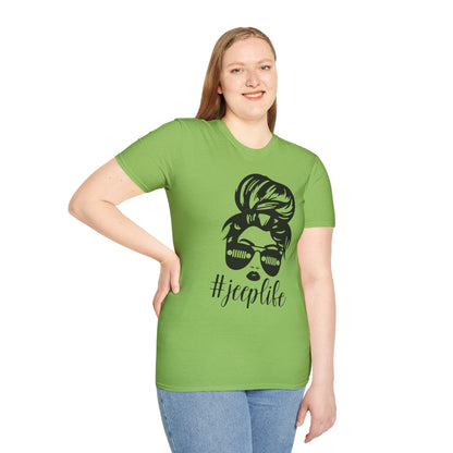 #jeeplife Unisex Softstyle T-Shirt - Fun Off-Road Adventure Tee