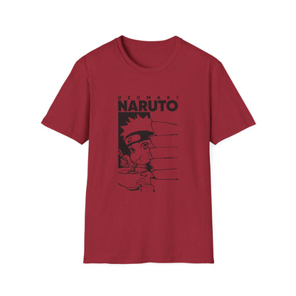 Naruto Unisex Softstyle T-Shirt - Fun Anime Graphic Tee for Fans