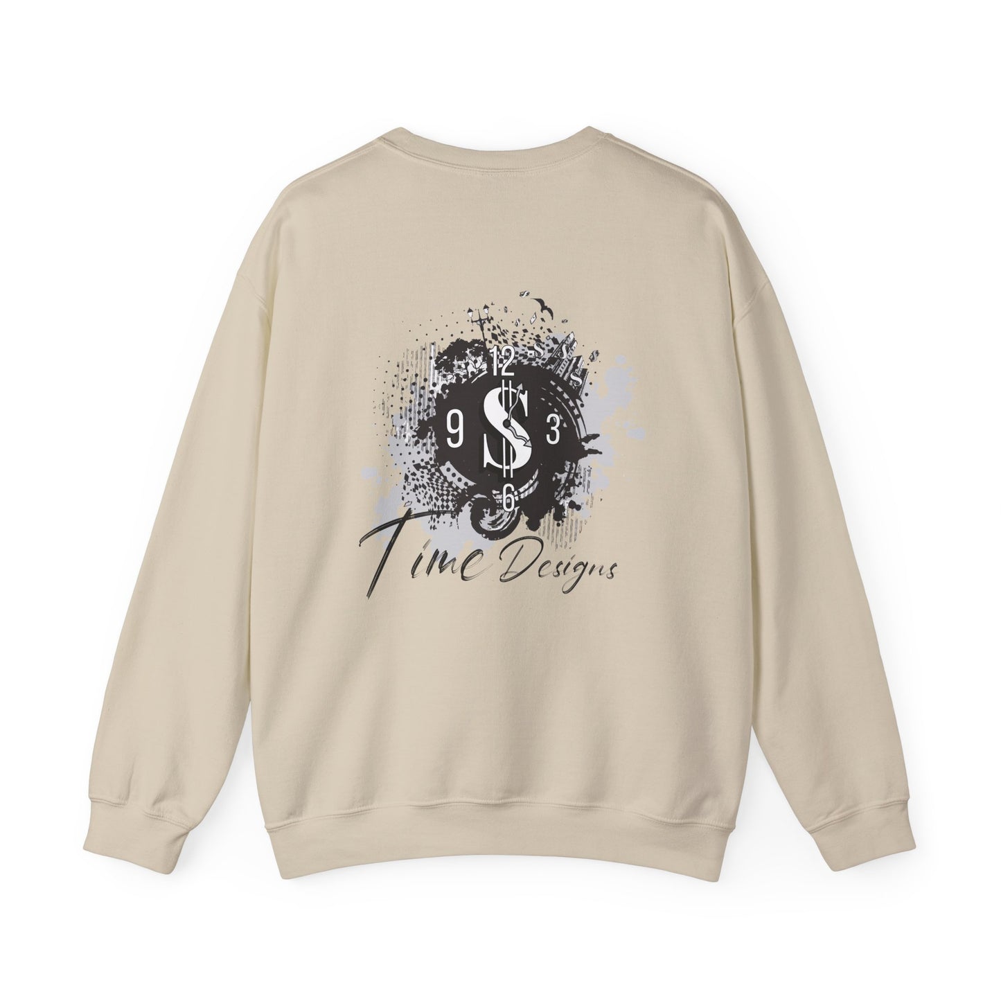 Crewneck Sweatshirt – 93 Time Designs Logo Pullover