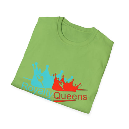 Royalty Queens Unisex Softstyle T-Shirt - Empowering Graphic Tee for Celebrations and Everyday Wear
