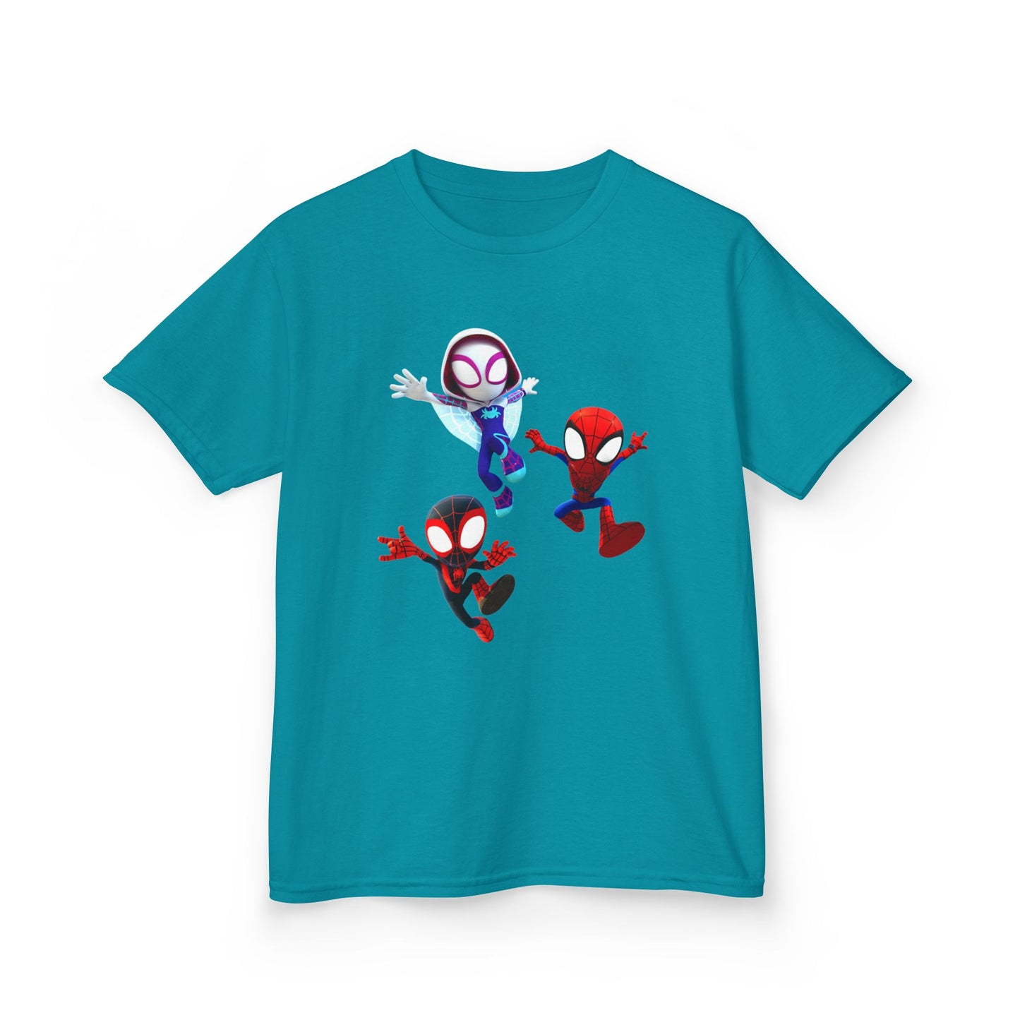Kids Superhero Adventure Tee, Kids Birthday Gift, Fun Playwear, Spiderman Costume Shirt, Cartoon Character T-Shirt, Summer Outfit