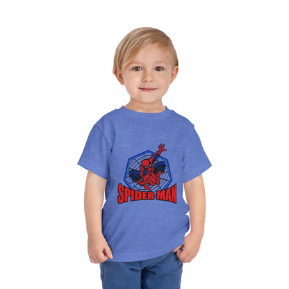 Spider-Man Toddler T-Shirt, Cute Kids Tee, Superhero Birthday Gift, Child's Playwear, Cartoon Apparel