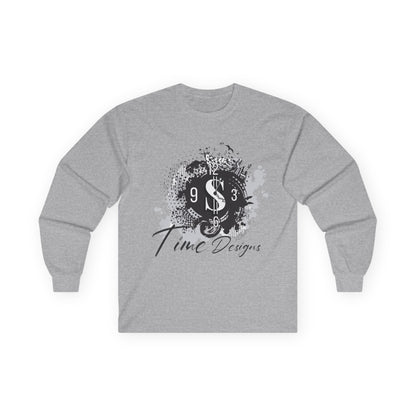 Money Symbol Long Sleeve Tee for Trendsetters