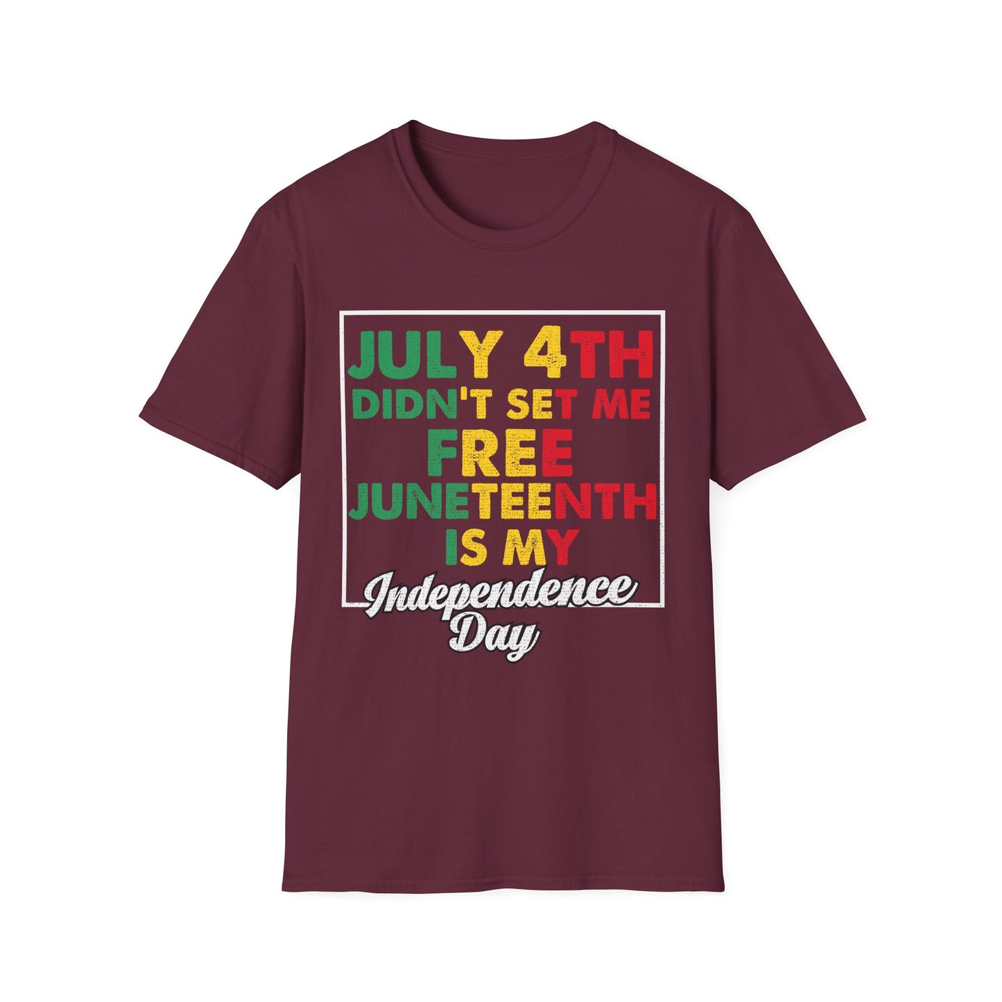 Juneteenth Independence T-Shirt, Celebrate Freedom, Unisex Tee, African American Heritage, July 4th Alternative Shirt, Gift Idea