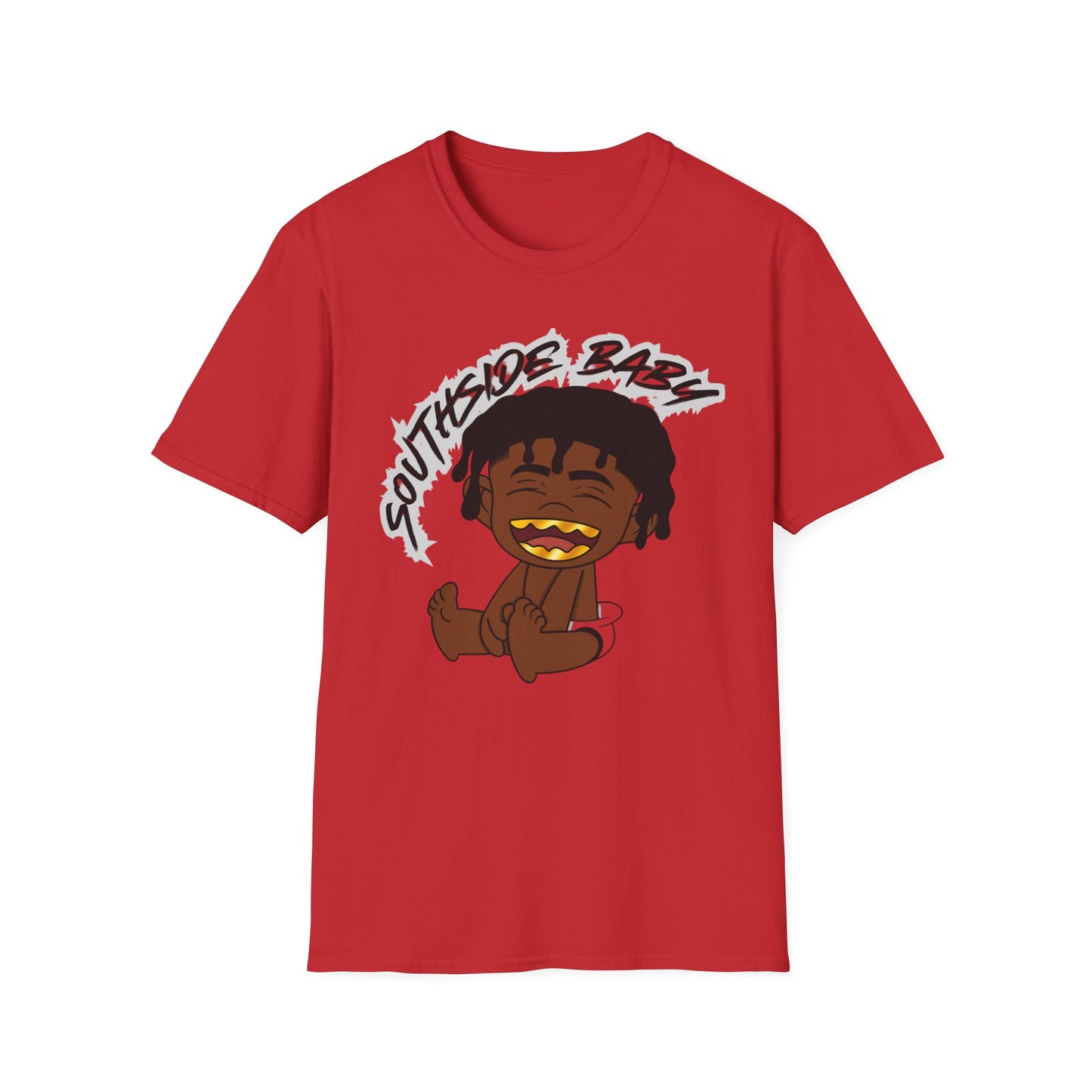 Unisex Softstyle T-Shirt - 'Southside Baby' Cute Graphic Tee