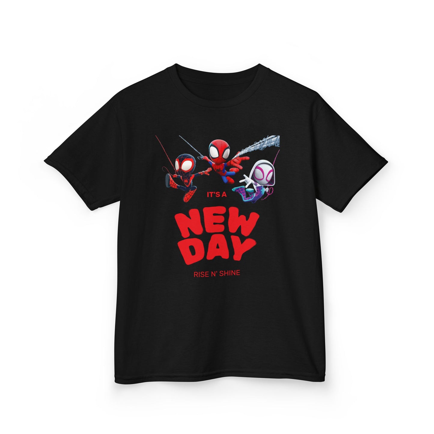 Superhero Kids T-Shirt, Fun Cotton Tee for Boys and Girls, Birthday Gift, Casual Wear, Everyday Style, Spider-Man Inspired Tee
