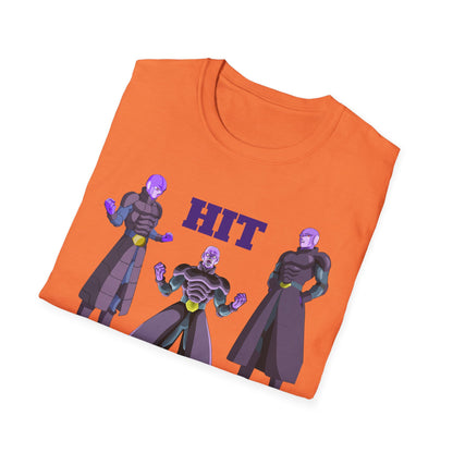 Unisex Softstyle T-Shirt - HIT Character Design for Anime Lovers