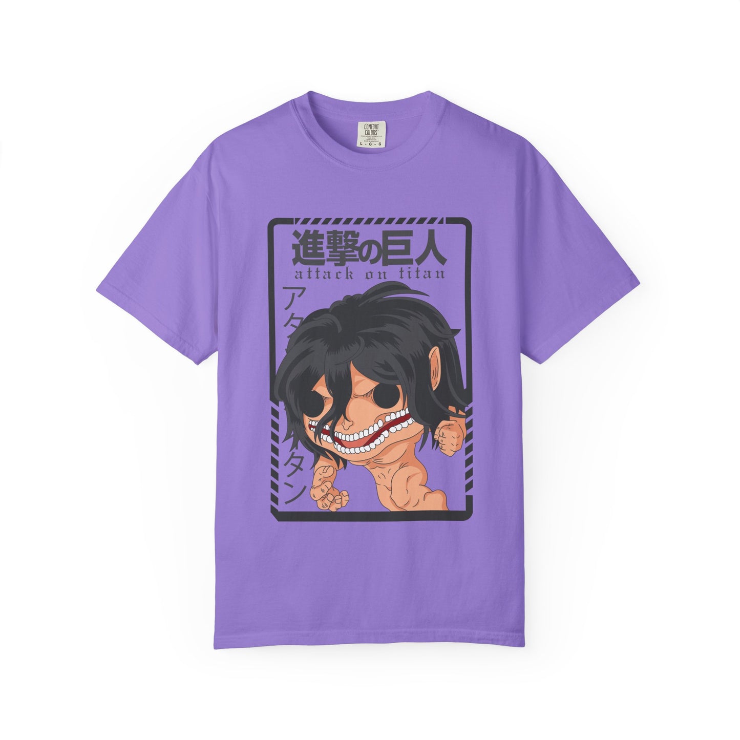 Anime Graphic T-Shirt, Attack on Titan Tee, Unisex Casual Shirt, Gift for Anime Fans, Streetwear Style