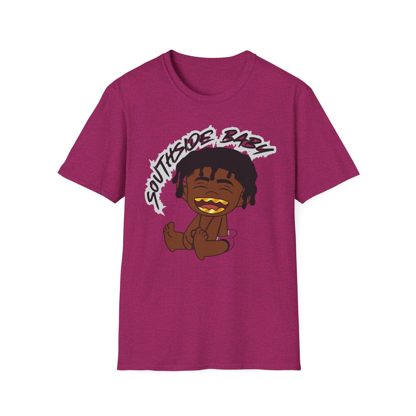 Unisex Softstyle T-Shirt - 'Southside Baby' Cute Graphic Tee