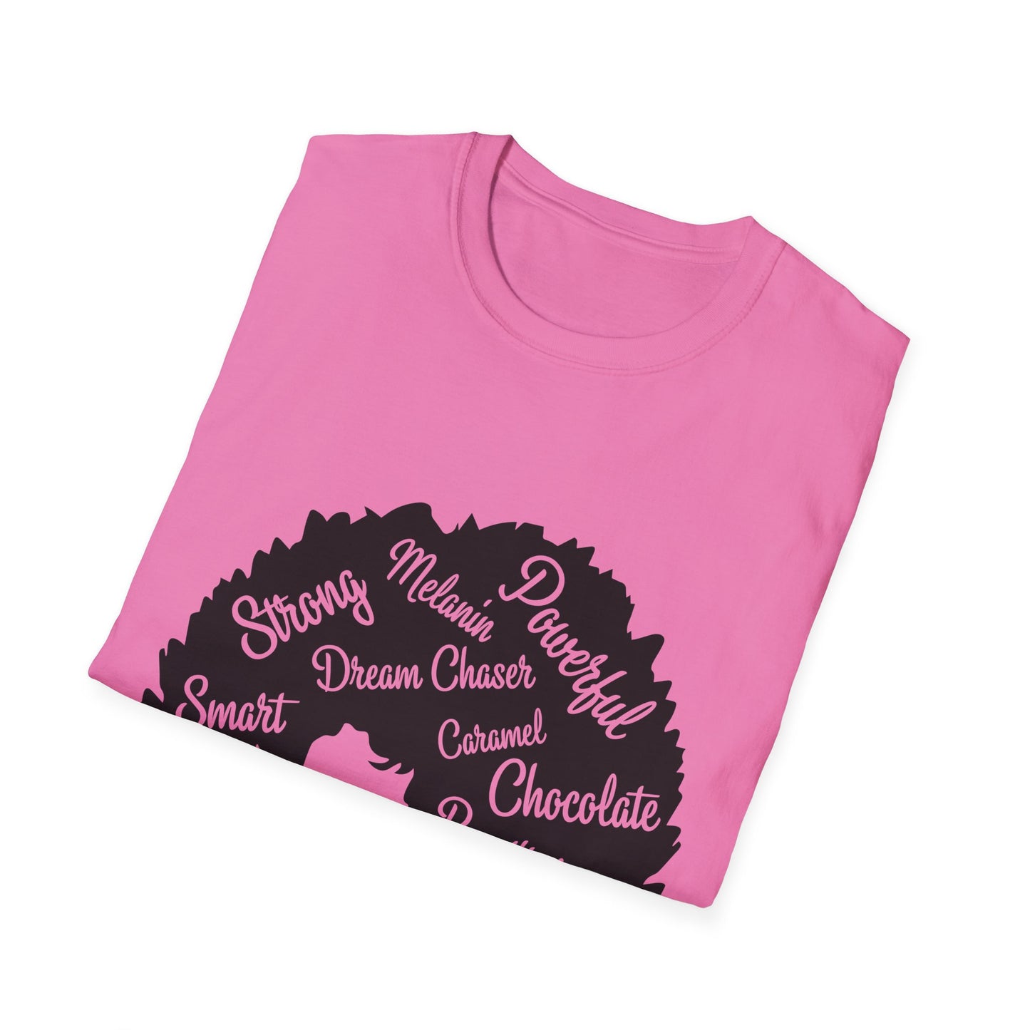 Empowering Afro-Heart Unisex T-Shirt, Celebrating Black Culture, Affirmation Tee, Gift for Her, Inspirational Shirt