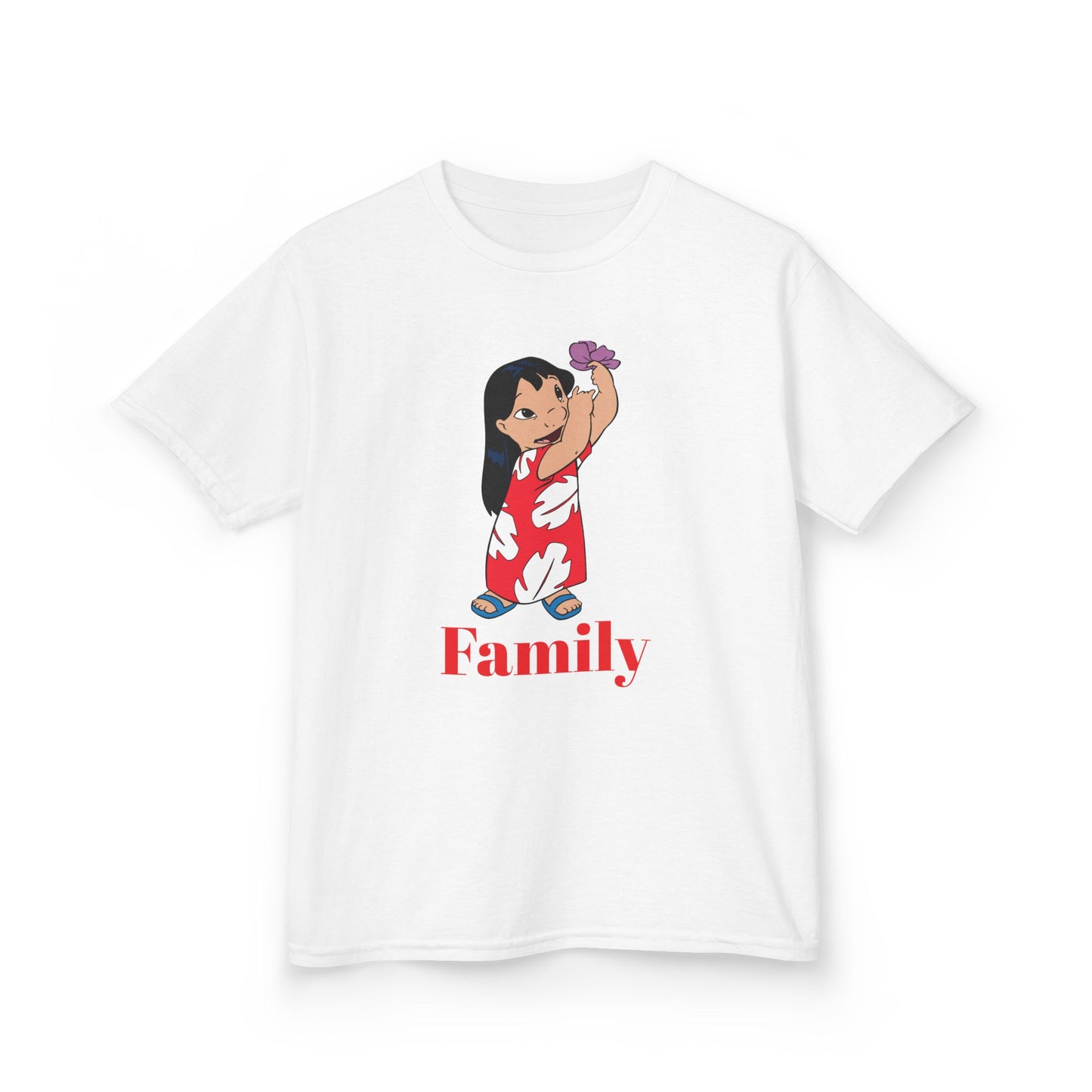 Kids Family Tee, Cute Kids T-Shirt, Family Bonding Shirt, Birthday Gift for Kids, Cute Family Design Tee