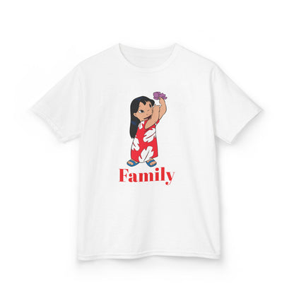 Kids Family Tee, Cute Kids T-Shirt, Family Bonding Shirt, Birthday Gift for Kids, Cute Family Design Tee