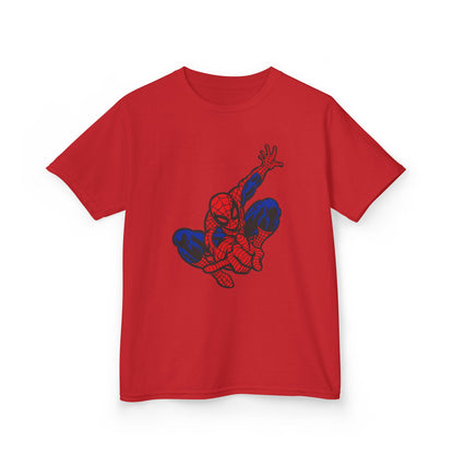 Spider-Man Kids Tee - Superhero Shirt for Boys, Birthday Gift, Fun Nostalgic Apparel, Playtime, Everyday Wear