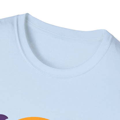 Halloween Ghost T-Shirt, Unisex Softstyle Tee, Spooky Season Shirt, Halloween Costume Top, Fall Festival Apparel