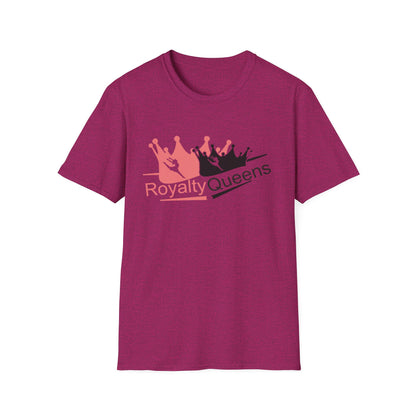 Royalty Queens Unisex Softstyle T-Shirt, Fun Casual Wear, Gift for Her, Birthday, Family Reunion, Celebration Tee