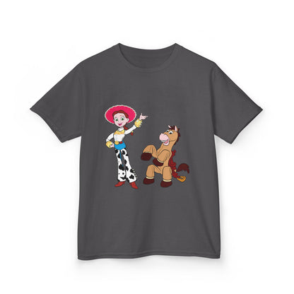 Kids Cowboy Adventure Tee, Children's Graphic T-Shirt, Fun Kids Wear, Western Theme Shirt, Birthday Gift, Casual Summer Top