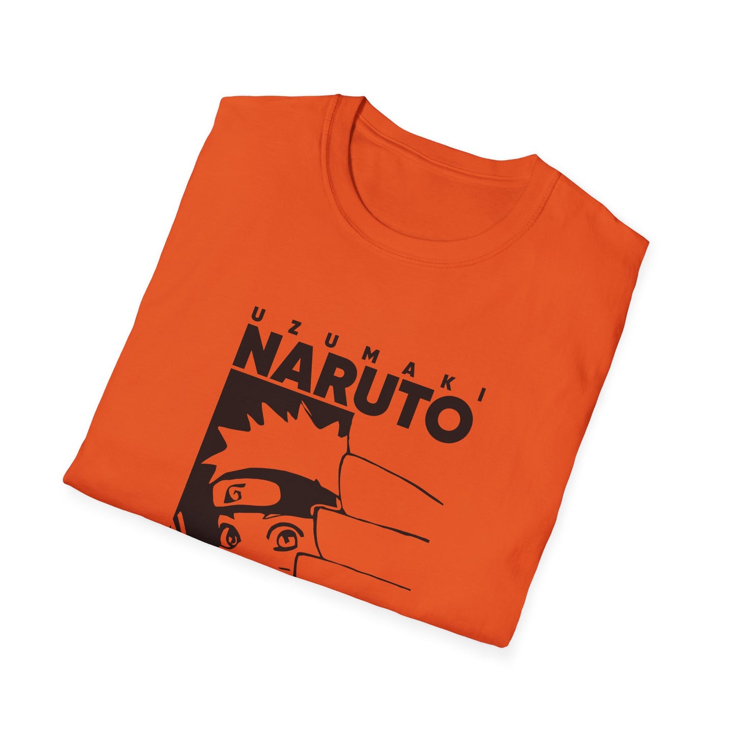 Naruto Unisex Softstyle T-Shirt - Fun Anime Graphic Tee for Fans