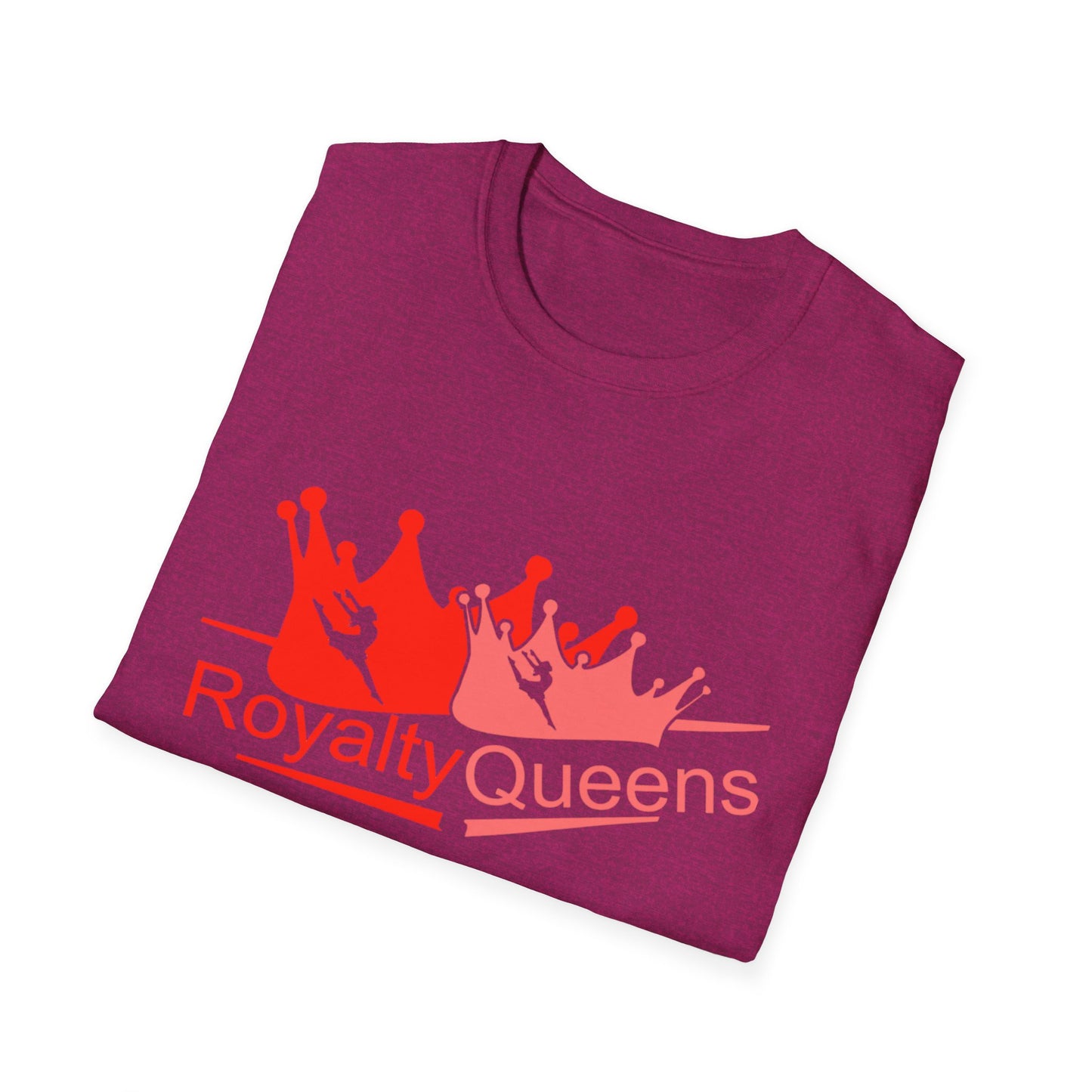 Royalty Queens Unisex Softstyle T-Shirt - Fun, Empowering, Comfortable Gift for Friends, Birthday, Celebration, Casual Wear