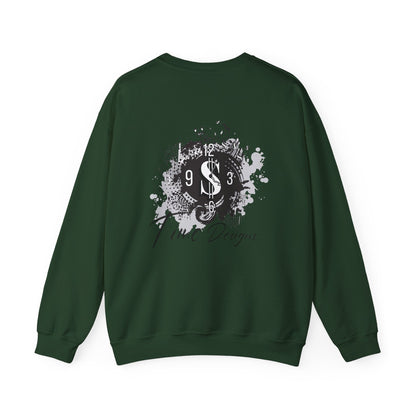 Crewneck Sweatshirt – 93 Time Designs Logo Pullover