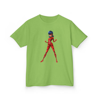 Kids Cartoon Hero Tee, Superhero T-Shirt for Children, Fun Graphic Tee, Birthday Gift, Everyday Wear, Playtime Apparel
