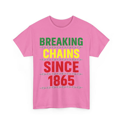 Breaking Chains Unisex Heavy Cotton Tee, Inspirational Cotton Shirt, Empowerment Tee, Heritage T-Shirt, History-Inspired Gift, [...]