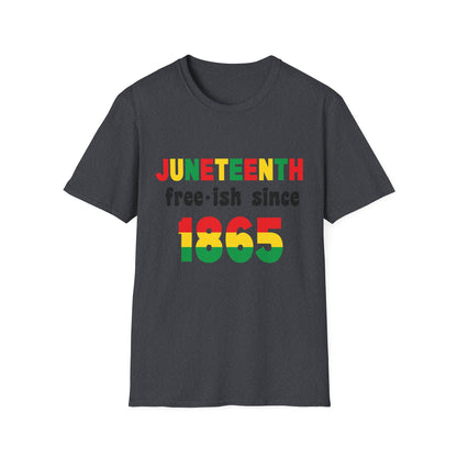 Juneteenth Celebration T-Shirt, Unisex Tee, History Shirt, Freedom Apparel, Juneteenth Gift for Him or Her, Equality Tee, 1865 Design