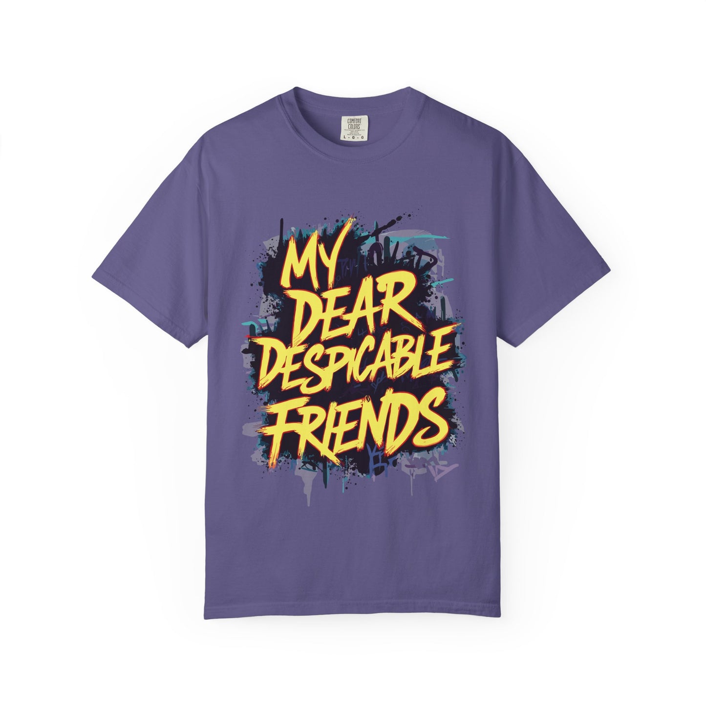 Despicable Friends Graphic Tee, Unisex T-Shirt, Casual Wear, Gift for Friends, Fun Statement Shirt, Graphic Tee for Fans