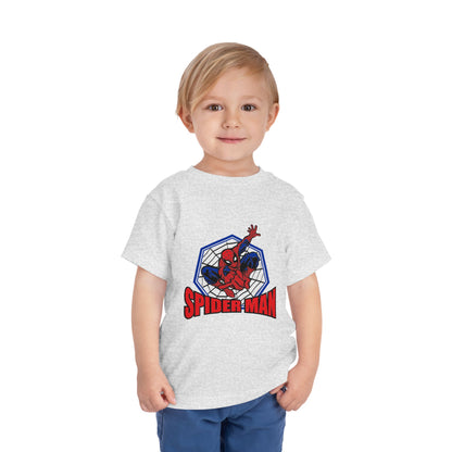 Spider-Man Toddler T-Shirt, Cute Kids Tee, Superhero Birthday Gift, Child's Playwear, Cartoon Apparel