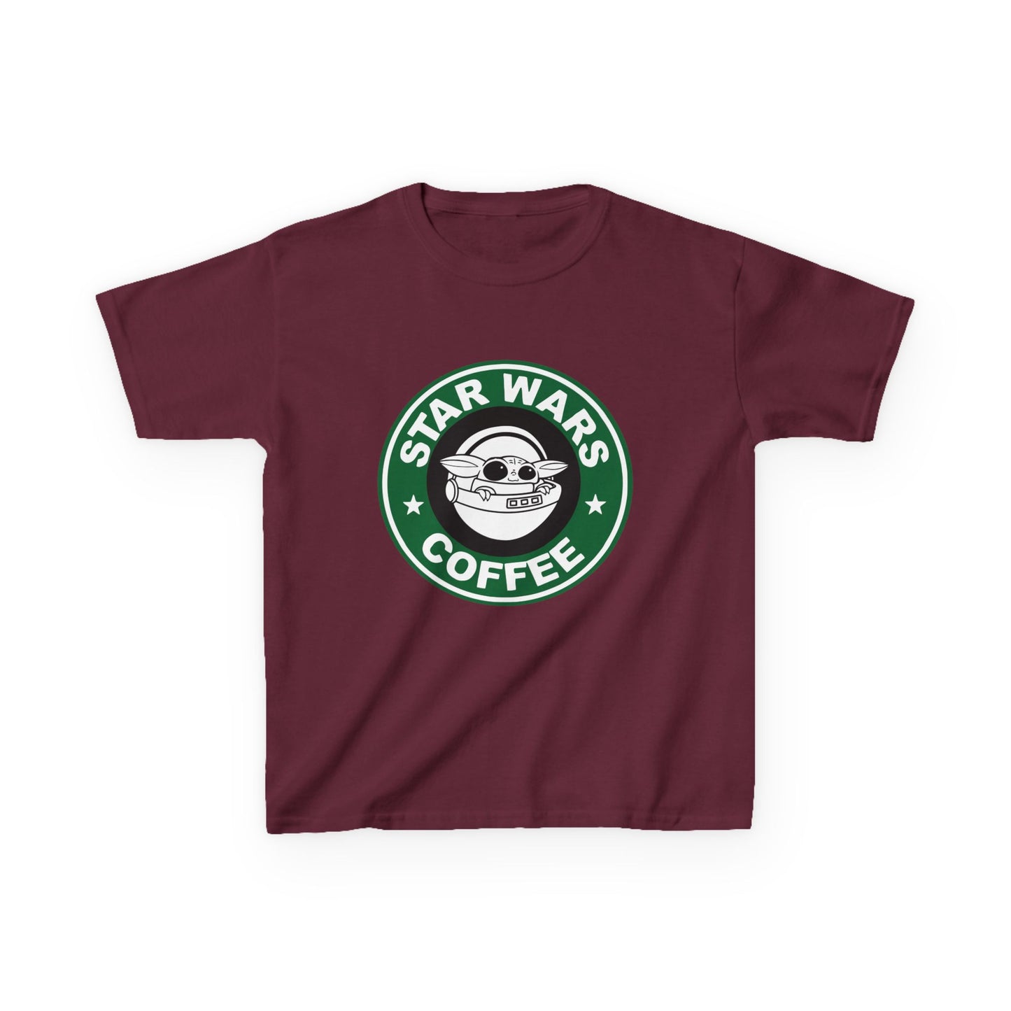 Star Wars Coffee Kids Tee, Fun Graphic T-shirt for Boys & Girls, Perfect for Birthdays, Star Wars Fans, Casual Wear