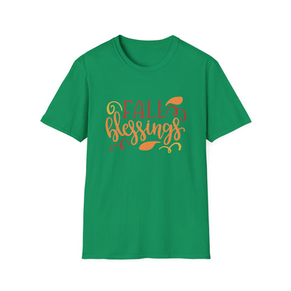 Fall Blessings T-Shirt, Cute Autumn Tee, Thanksgiving Gift, Cozy Casual Wear, Seasonal Graphic Shirt