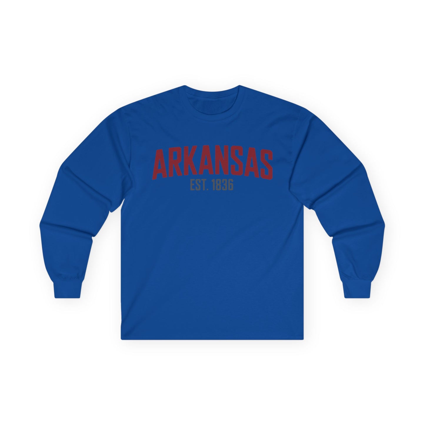 Arkansas Est. 1836 Long Sleeve Tee