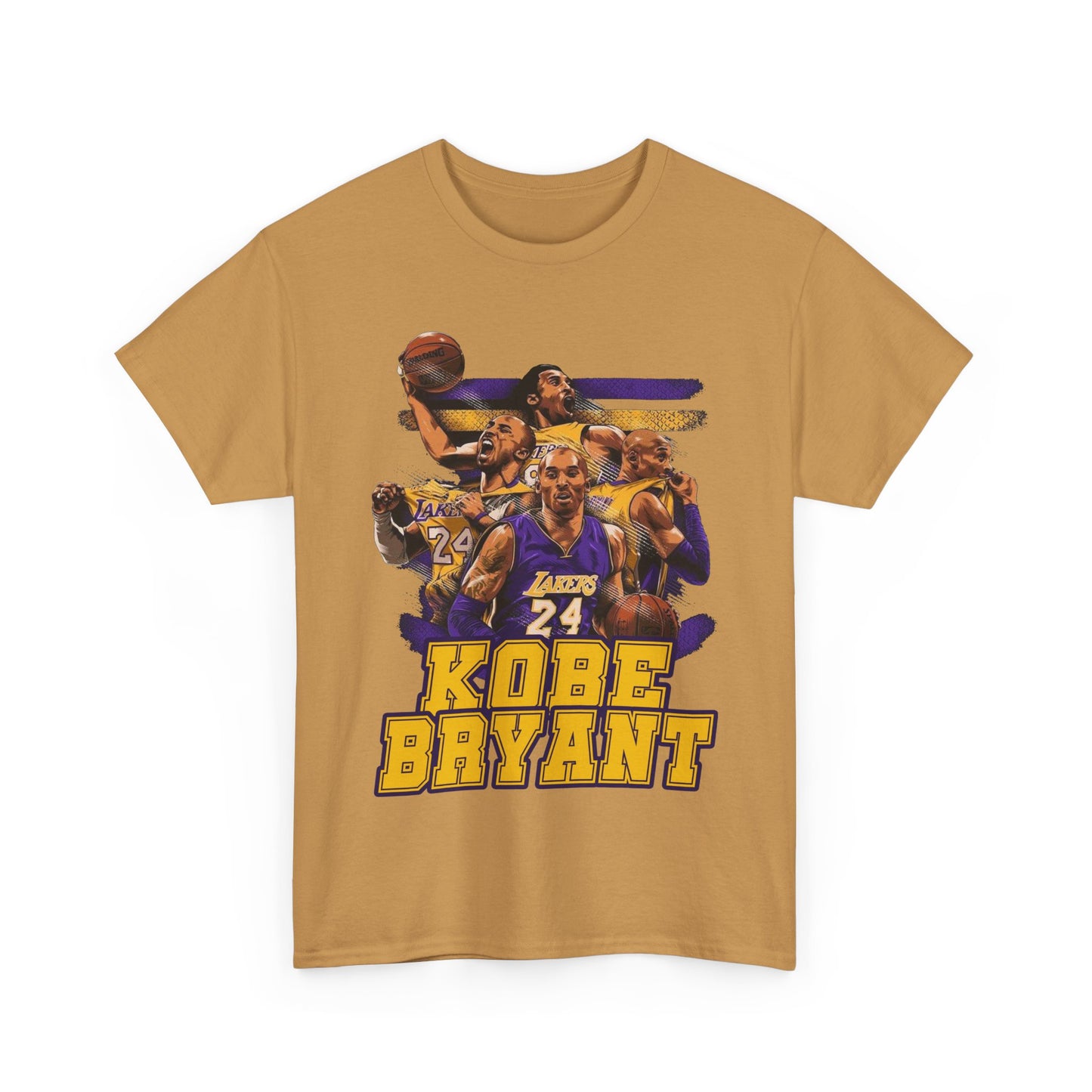 Kobe Bryant Tribute Unisex Heavy Cotton Tee - Basketball Legend Shirt