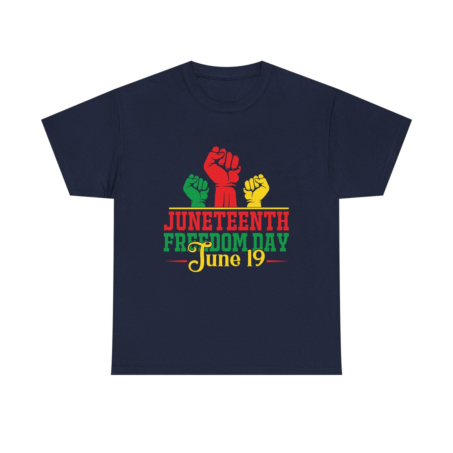 Juneteenth Freedom Day Tee | Unisex Cotton T-Shirt for Celebrating Emancipation, Black History Month, Racial Justice, Equality