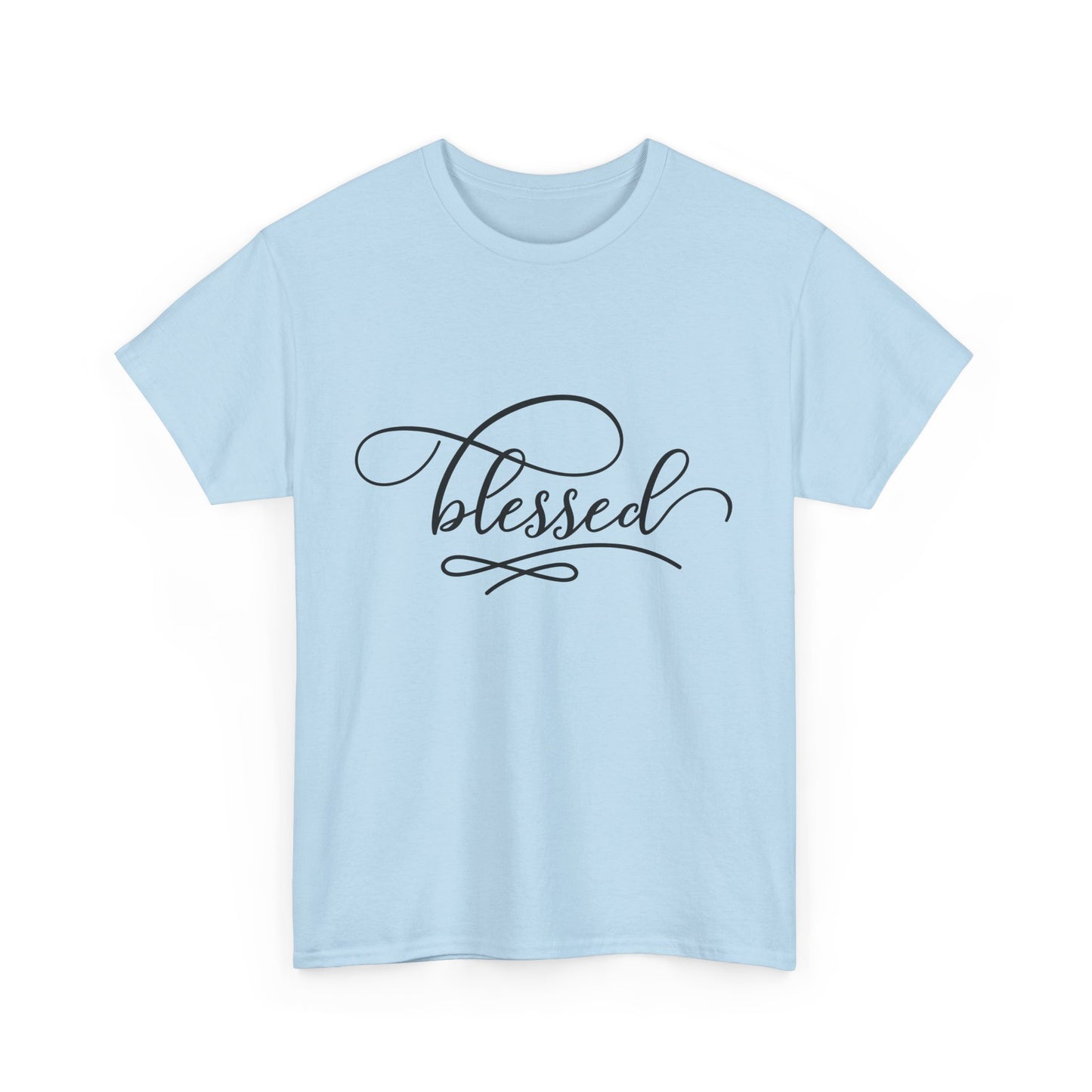Blessed Unisex Heavy Cotton Tee - Comfortable and Meaningful Shirt for Everyday Wear