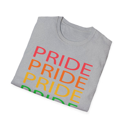 Pride Celebration Unisex T-Shirt | LGBTQ+ Pride Tee, Rainbow Pride Shirt, Equality Apparel, Gift for Pride Month